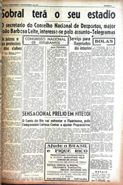 Página do jornal Unitário de setembro de 1942