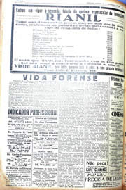 Página do jornal Unitário de setembro de 1942