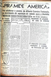 Página do jornal Unitário de outubro de 1942