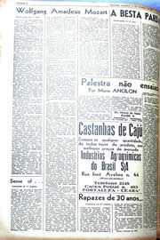 Página do jornal Unitário de outubro de 1942