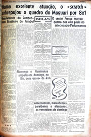 Página do jornal Unitário de outubro de 1942