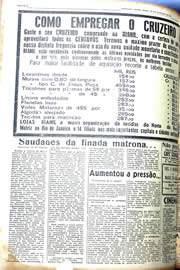 Página do jornal Unitário de outubro de 1942