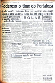 Página do jornal Unitário de novembro de 1942