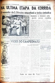 Página do jornal Unitário de dezembro de 1942