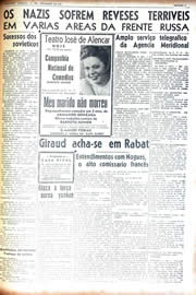 Página do jornal Unitário de dezembro de 1942