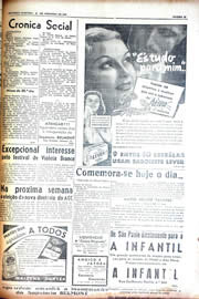 Página do jornal Unitário de dezembro de 1942