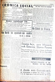 Página do jornal Unitário de dezembro de 1942