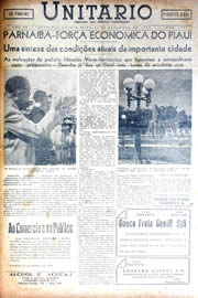 Página do jornal Unitário de dezembro de 1942