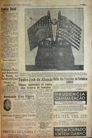 Página do jornal Unitário de janeiro de 1943