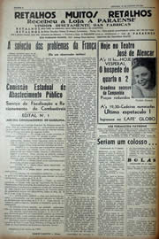 Página do jornal Unitário de janeiro de 1943