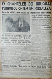 Página do jornal Unitário de janeiro de 1943
