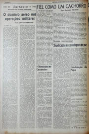 Página do jornal Unitário de janeiro de 1943