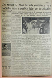 Página do jornal Unitário de janeiro de 1943