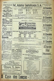 Página do jornal Unitário de janeiro de 1943