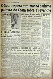 Página do jornal Unitário de fevereiro de 1943