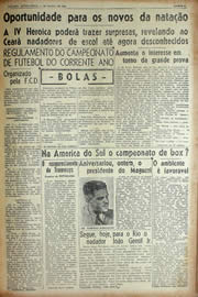 Página do jornal Unitário de fevereiro de 1943