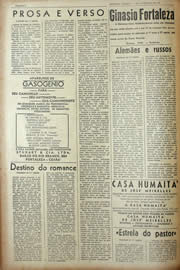 Página do jornal Unitário de fevereiro de 1943