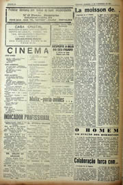 Página do jornal Unitário de fevereiro de 1943