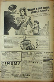 Página do jornal Unitário de fevereiro de 1943