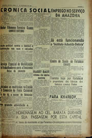 Página do jornal Unitário de fevereiro de 1943