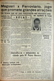 Página do jornal Unitário de fevereiro de 1943