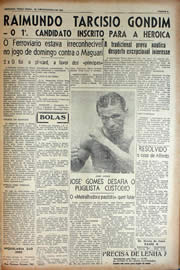 Página do jornal Unitário de fevereiro de 1943