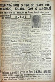 Página do jornal Unitário de fevereiro de 1943