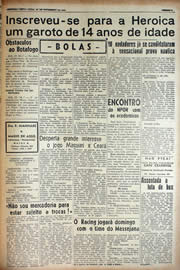 Página do jornal Unitário de fevereiro de 1943