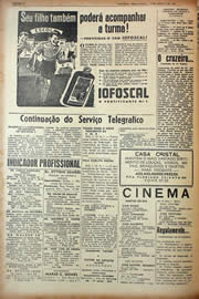 Página do jornal Unitário de março de 1943