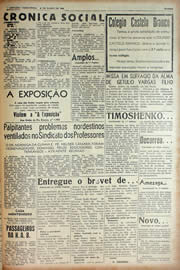 Página do jornal Unitário de março de 1943