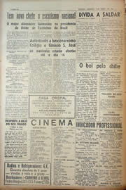 Página do jornal Unitário de março de 1943