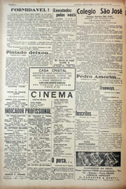 Página do jornal Unitário de março de 1943