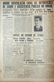Página do jornal Unitário de março de 1943