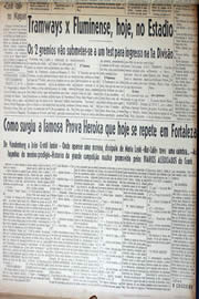 Página do jornal Unitário de março de 1943