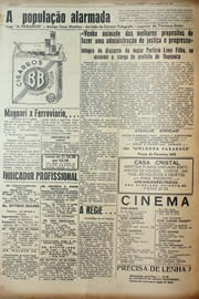 Página do jornal Unitário de março de 1943