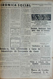 Página do jornal Unitário de março de 1943