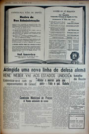 Página do jornal Unitário de março de 1943