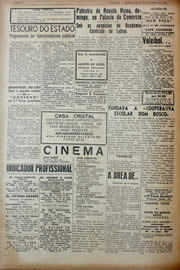 Página do jornal Unitário de março de 1943