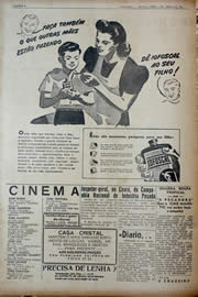 Página do jornal Unitário de abril de 1943
