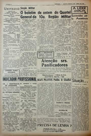 Página do jornal Unitário de abril de 1943
