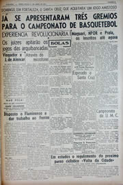 Página do jornal Unitário de abril de 1943