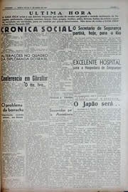 Página do jornal Unitário de abril de 1943