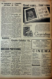 Página do jornal Unitário de abril de 1943