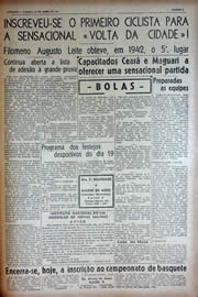 Página do jornal Unitário de abril de 1943