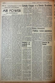 Página do jornal Unitário de abril de 1943