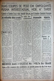 Página do jornal Unitário de abril de 1943
