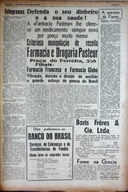 Página do jornal Unitário de abril de 1943