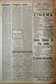 Página do jornal Unitário de abril de 1943