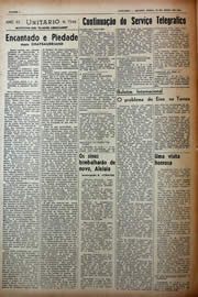 Página do jornal Unitário de abril de 1943