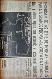 Página do jornal Unitário de maio de 1943